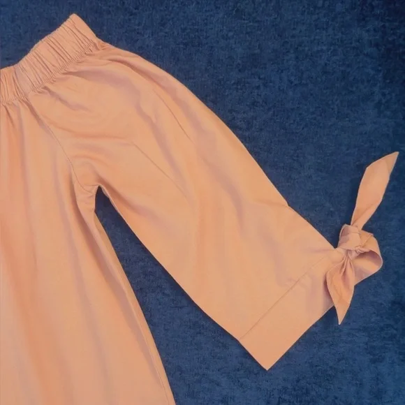 Ambiance Off-Shoulder Blush Top - Picture 5 of 10